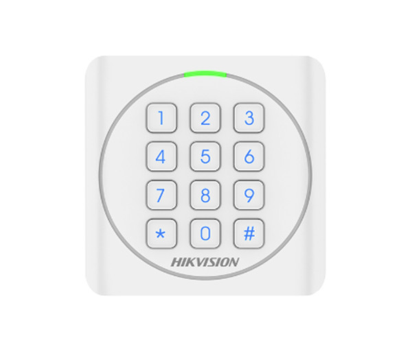 【?？低旾C密碼門禁讀卡器】?？低旽IKVISION數(shù)字鍵盤門禁IC讀卡器DS-K1801MK